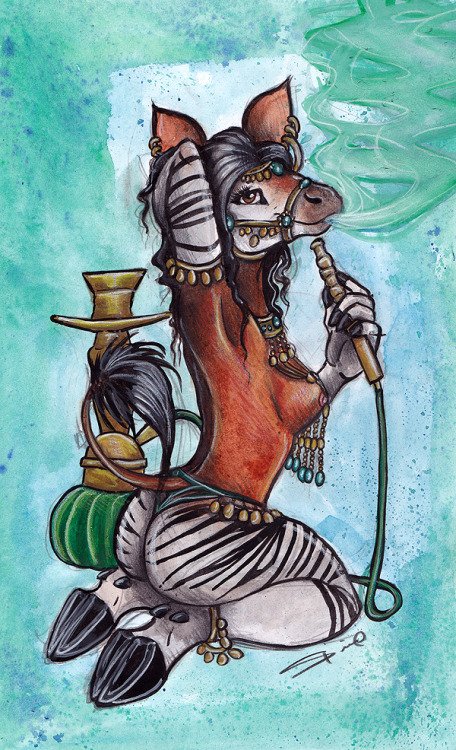 Okapi - Hookah - by ShiverZ