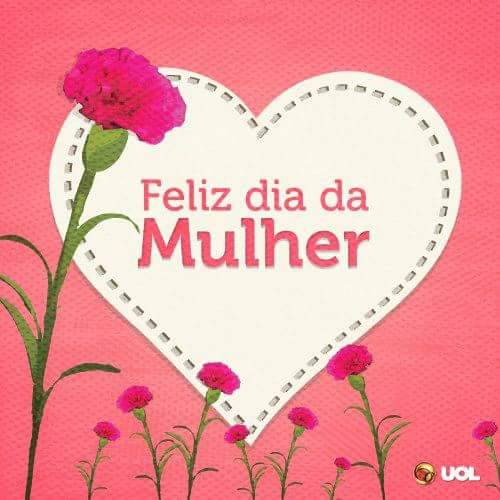 Dia internacional da mulher. Parabéns a todas as minhas amigas.