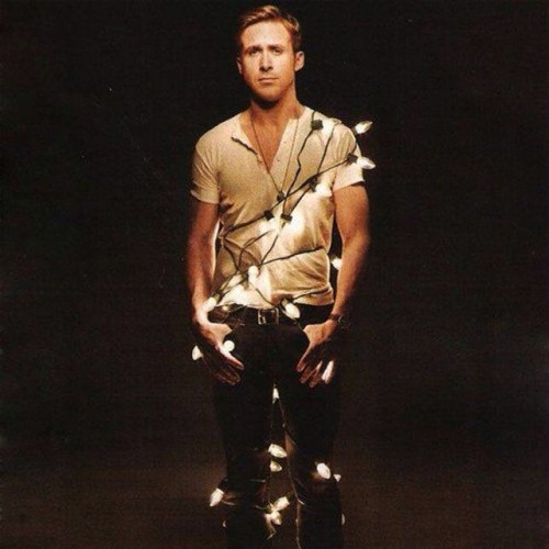 My kind of Christmas tree {via lass bible} #ryangosling #heygirl #gosling #gorgeous #lovehim #mcm #c