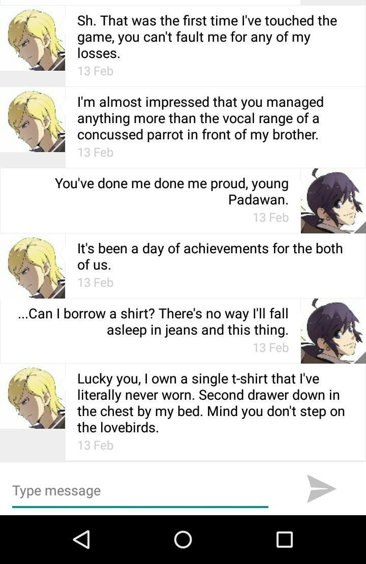 lady-maribug:  Part 2 of Felix and Marimette’s texts!