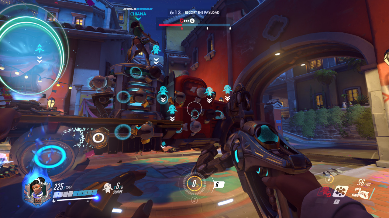sumrallmind:  We played a game of all Symmetras and it was amazing. That’s my teleporter