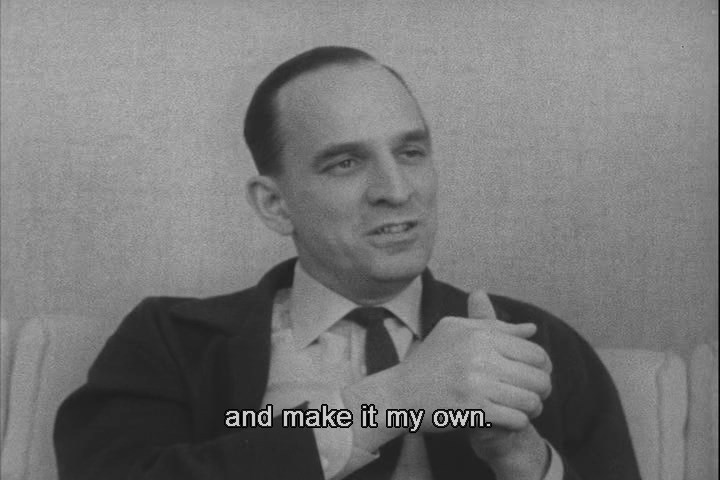 mindo80: Ingmar Bergman on his artistic influences Swedish Television, 1966 Criterion