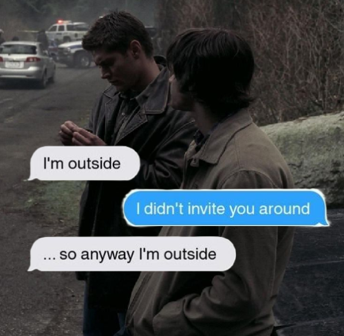 The Winchester Brothers As Texts