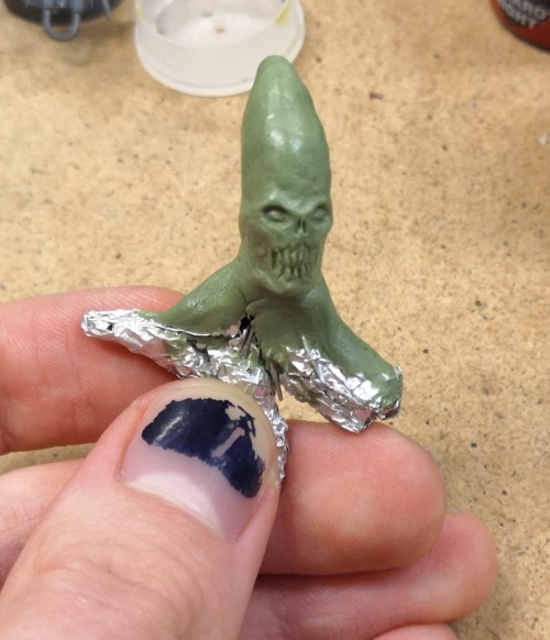 Got A Violent Urge To Do Some Sculpting So I Got To Work On A Daemon Prince Of Slaanesh.