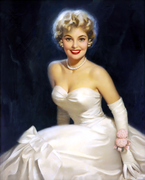 amarriedsissy: lovethepinups:   Walt Otto - Portrait from the 1950’s - Let’s not forget 