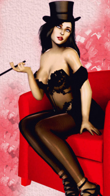 1kmspaint:  Zatanna PinupWanted to at least