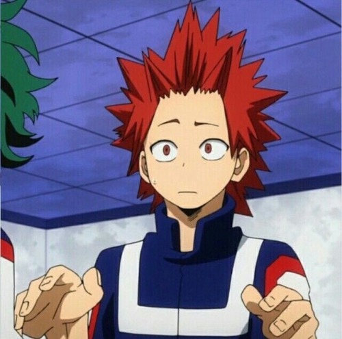 kirishimagayjirou:do you ever just think about how cute kirishima is and cry???