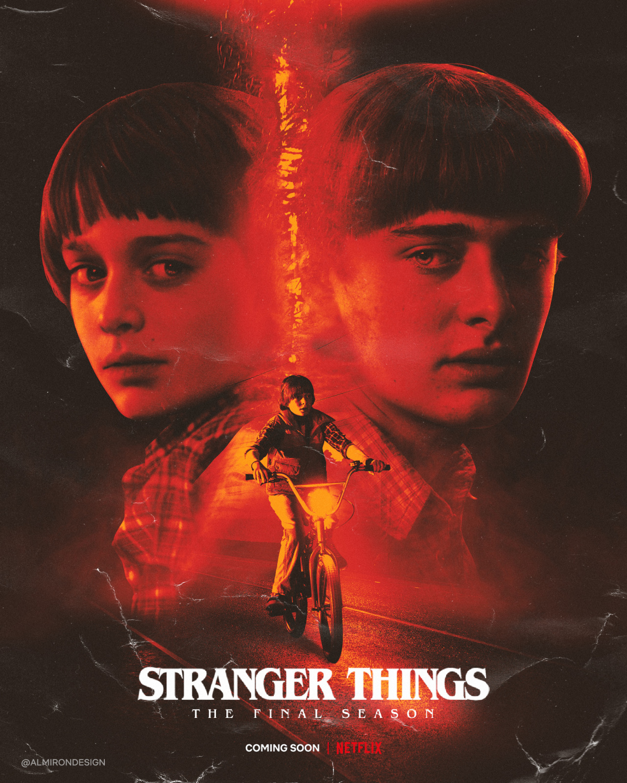 poster saison 5 stranger things (fanart) em 2023
