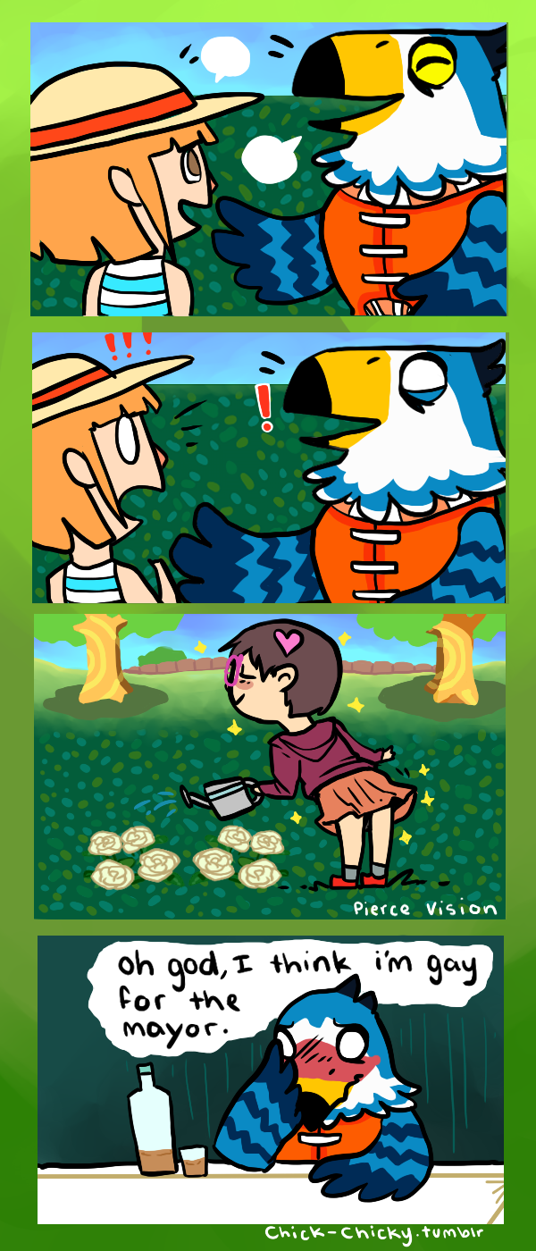 chick-chicky:  A series of mini comics for my good friend striker and I’ve got