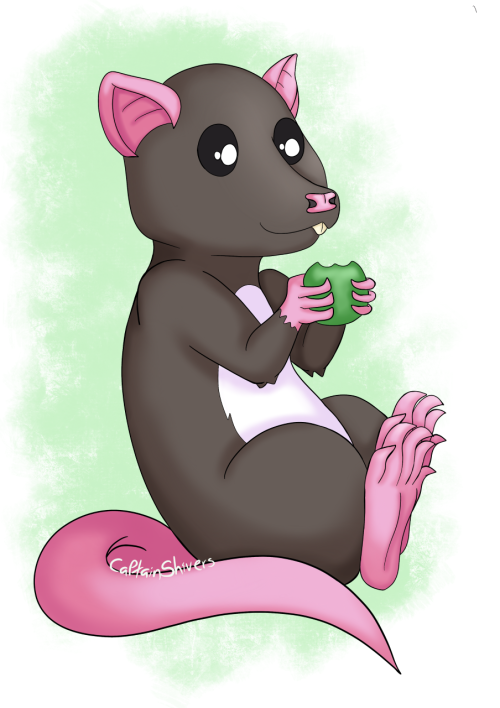 shivers-sketches:Rattober Day 9: Grabby Rat!Kofi | Redbubble | Etsy | Commissions