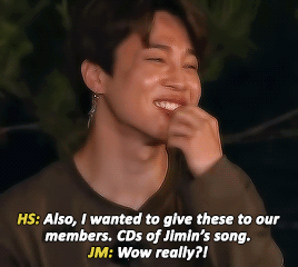 Hoseoks Gift To Jimin 