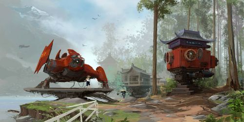 scifiarchive:  More work by Alejandro “Burda” Burdisio 
