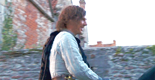 feelingflamesagain:Benedict in The Hollow Crown behind the scenes (x)