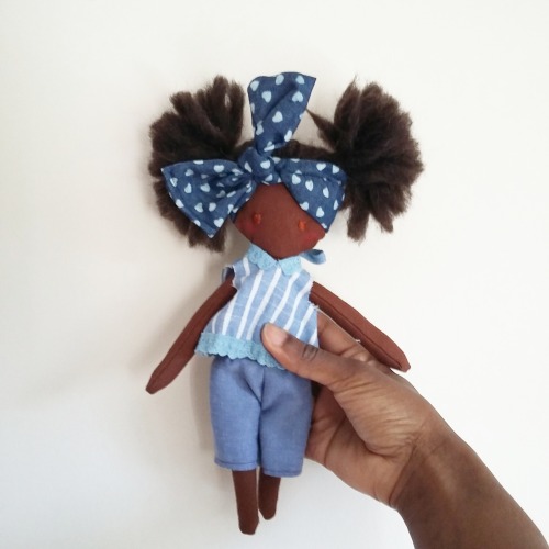 Hey! Thought I’d give a lil update on my doll making journey. I’ve started making little black dolls