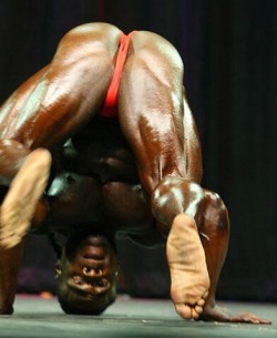 Kai Greene - One hell of an awkward angle.