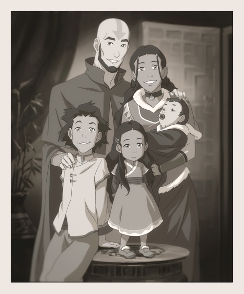 bryankonietzko:The family portrait from Friday’s episode, 204, “Civil Wars, Part 2.&rdqu