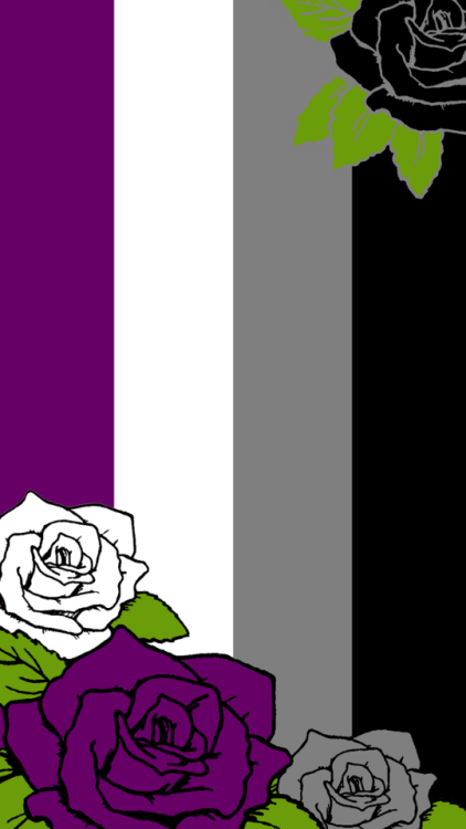 lgbt-aesthetics:Asexual Flower Phone Background~Requested By Anonymous~