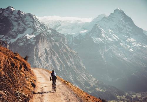 pedalitout:  Tip for bike riding happiness: don’t stop at the top of the climb, keep going on that s