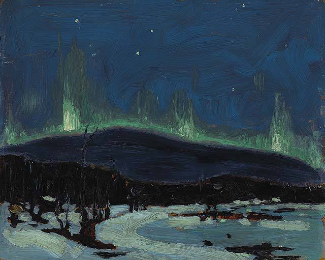 Tom Thomson.Â Northern Lights.Â 1916.