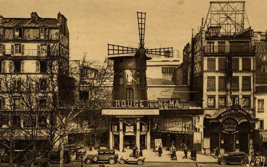 Moulin Rouge in the Montmartre in Paris celebrates its 125th birthday this year.