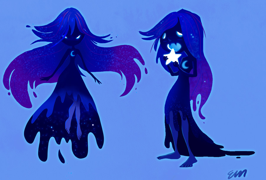 midderin:  More moon girl stuff! 