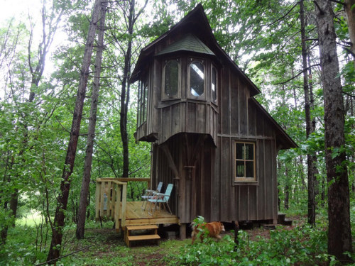 longwinter:COTH (Cottage on the Hill), 200 square metres, in the woods of south-west Michigan 