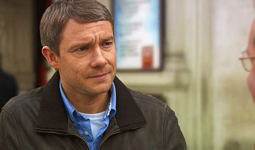 Martin has a tongue lick for every sentiment