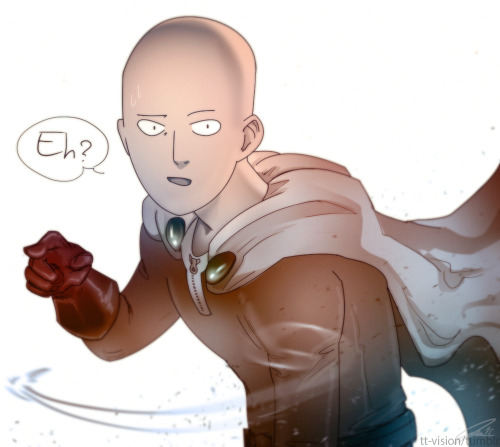 tt-vision:Had to draw a few Saitamas too; what a role model.