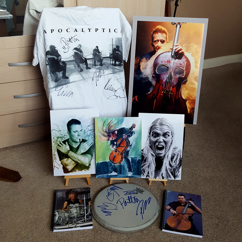 viahhapocalypticart:Apocalyptica fans!On Thursday 26th of November I’ll be auctioning this bunch of 