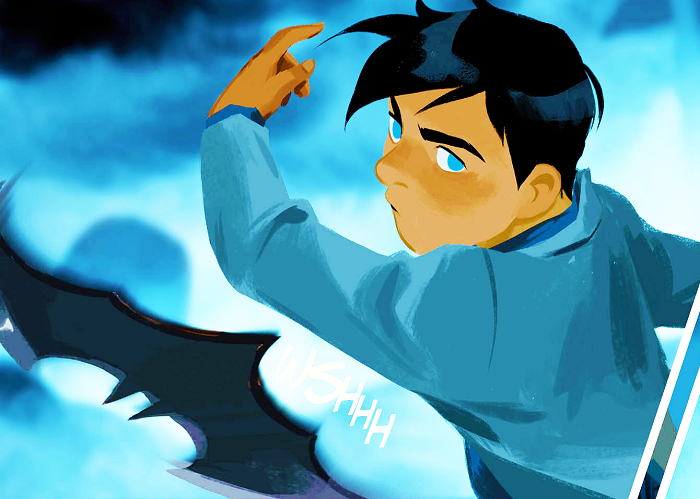 damiwayne:  Damian Wayne in Gotham Academy 007
