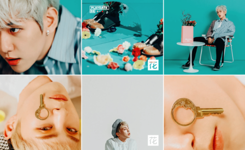 EXO-CBXBlooming Days Aesthetic Tracklist [click To View Full Size]