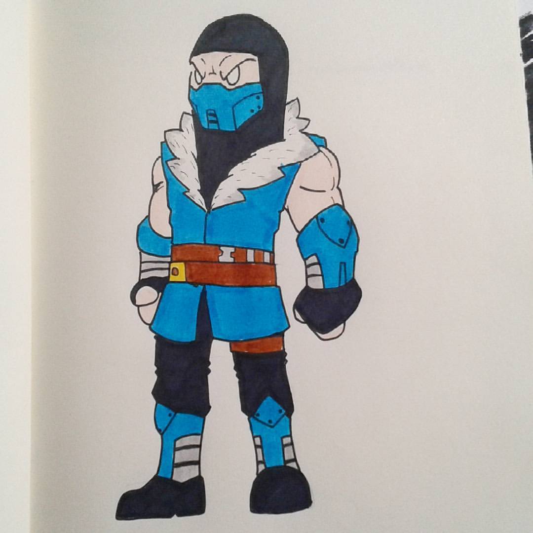 Kaperuzo — Succ zer0 Sub-zero #sketch #fanart #subzero...