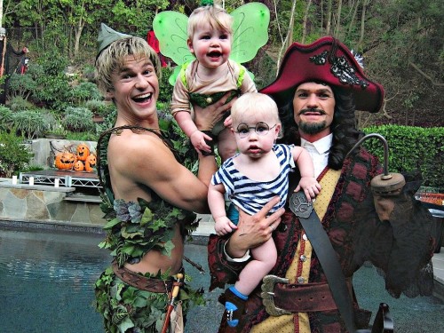 XXX nphanddb:  Burtka-Harris Family Halloween photo