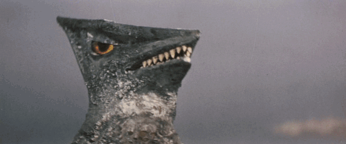 nm-gayguy:  citystompers1:  The rather short career of Space Gyaos in Gamera vs.