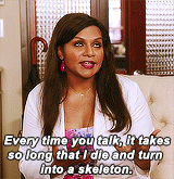 demelzahcarne:  Mindy Lahiri: I’m the Queen of this ish