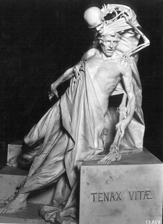 fer1972:  Today’s Classic: Tenax Vitae Sculpture by Rinaldo Carnielo (1853-1910)