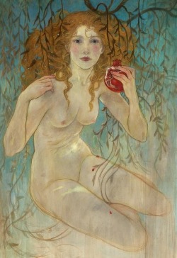 anachronisticfairytales:  Rebecca Guay