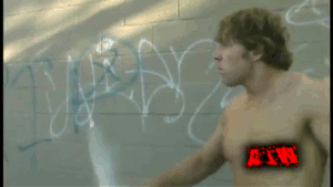 explicitly-violent:  His face at the end of this promo always makes me laugh.   Sami