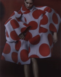 Aleworldaddict:  ‘Comme Des Garçons’  Photographed By Sarah Moon For 10 Magazine