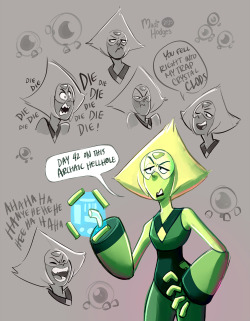 madidrawsthings:  I’ve discovered how much fun it is just to attempt drawing Peridother expressions are so much fun!!  I love peri