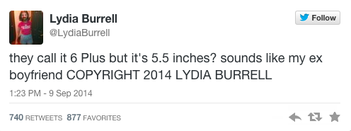Her ex bf is called Copyright 2014 Lydia Burrell 