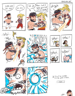 rondanchan:  I drew a really cool comic about #SFV