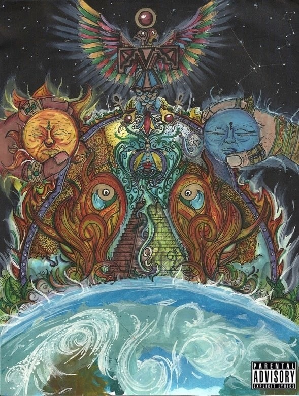 parahelium:  2012 Album cover, “unification of the gods”