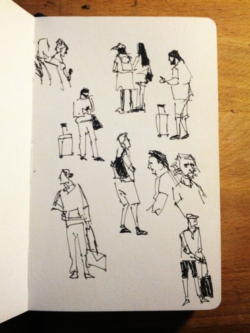 Sketches From A Recent Adventure In Prague.