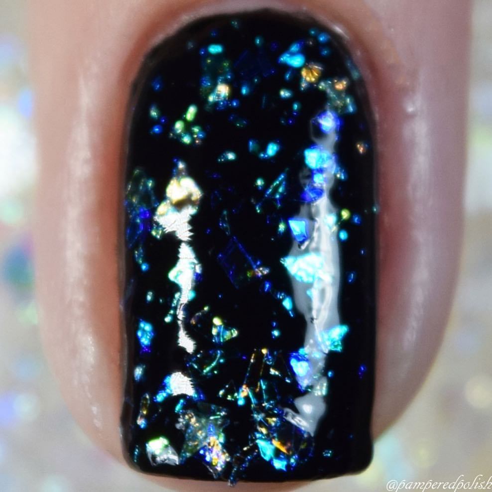 I Scream Nails - Melbourne Nail Art — 💙OPAL OBSESSION over black polish is  our current...