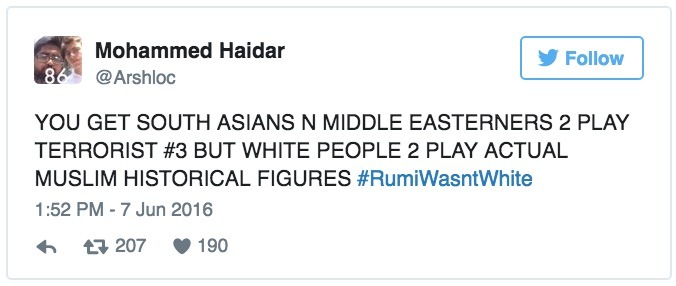 littlemsmeanie:  dailydot:  #RumiWasntWhite asks filmmakers not to cast DiCaprio