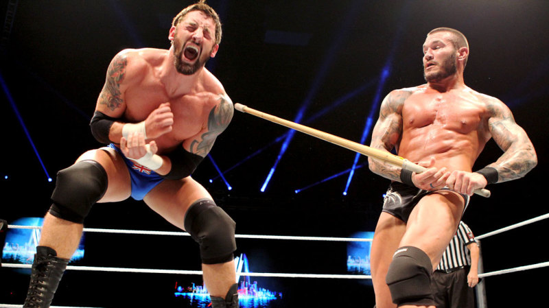 rwfan11:  …. Randy giving Wade his BIG STICK! ;-)