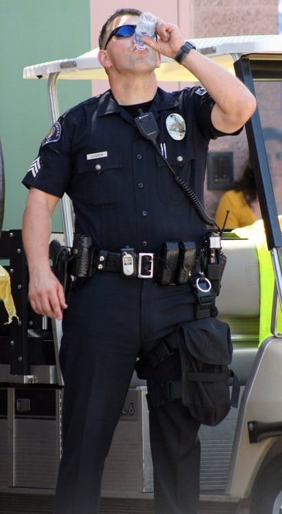 policecorps:  Stay hydrated!