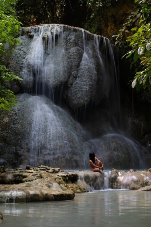 “Aginod sa Aguinid Waterfalls, Cebu.”After four years I made another visit to Aguinid wa