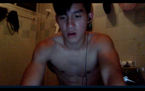 janicelondon: Aric, 20 year old Singaporean. If this gets reblogged enough, video of him stripping, 